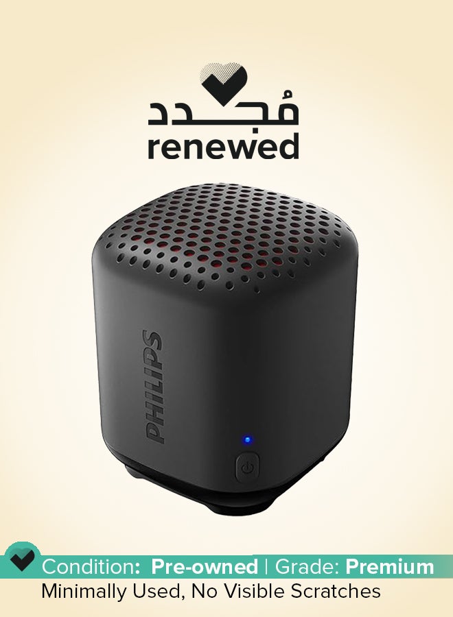 Philips Renewed - Audio TAS1505 Portable Wireless Bluetooth Speaker BLACK - Image 1