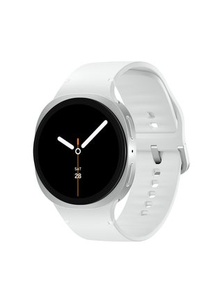 Galaxy Watch 8 40mm (Middle East Version) GPS Smartwatch, Everyday Health Coach, Cushion Design, Dynamic Lug System, 3nm Processor, Sleep Coaching, Running Coach Silver