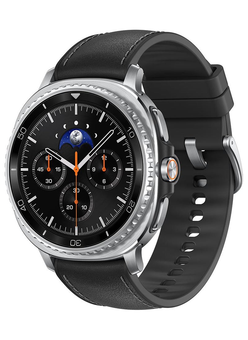 Samsung Galaxy Watch 8 Classic 46mm (UAE Version) LTE  Smartwatch, Cushion Design, Rotating Bezel, Quick Button, 3nm Processor, Sleep Coaching, Running Coach - Black - Image 1