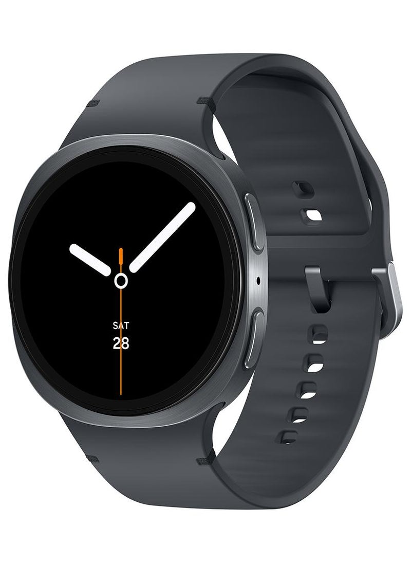 Samsung Galaxy Watch 8 44mm(UAE Version) LTE Smartwatch, Everyday Health Coach, Cushion Design, Dynamic Lug System, 3nm Processor, Sleep Coaching, Running Coach - Graphite - Image 1