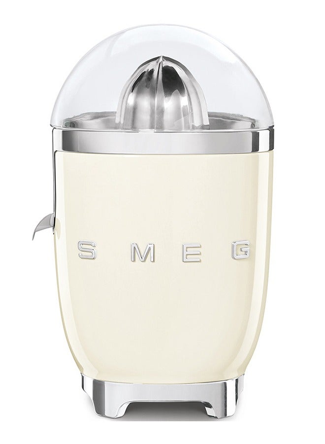 smeg Cream Retro Style Citrus Juicer 70 W CJF11CRAU Cream - Image 1