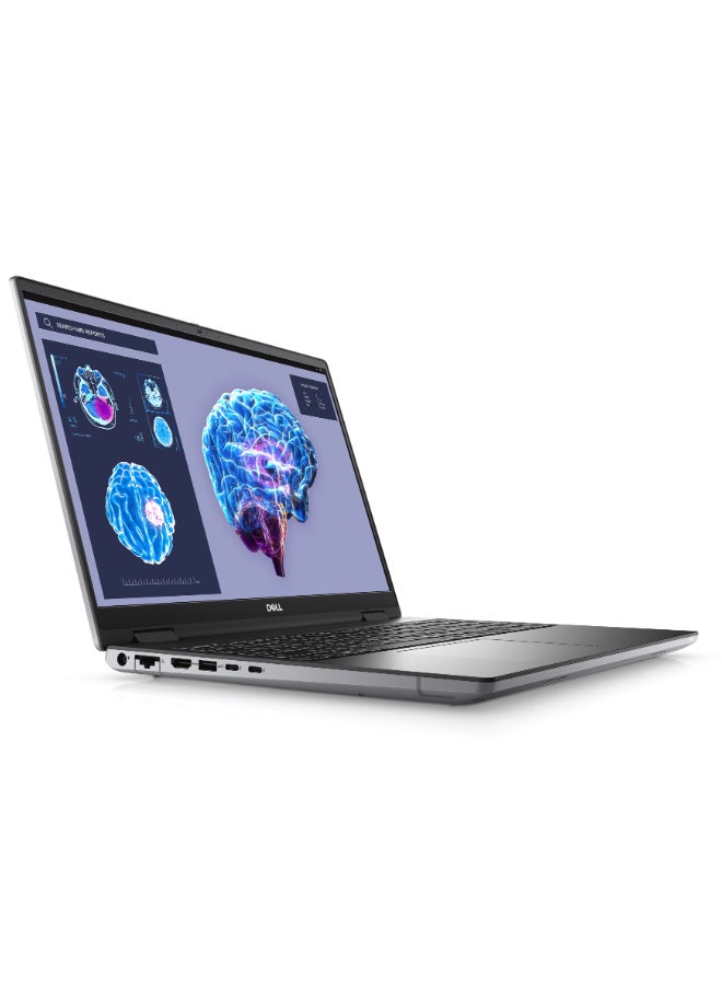 DELL Renewed - Precision 7680 Laptop With 16-Inch Full HD Display, Core i9-13950HX Processor/13th Gen/24-Core/32GB RAM/1TB SSD/NVIDIA GeForce RTX 3050 Graphics/Windows 11 Pro English Grey - Image 2