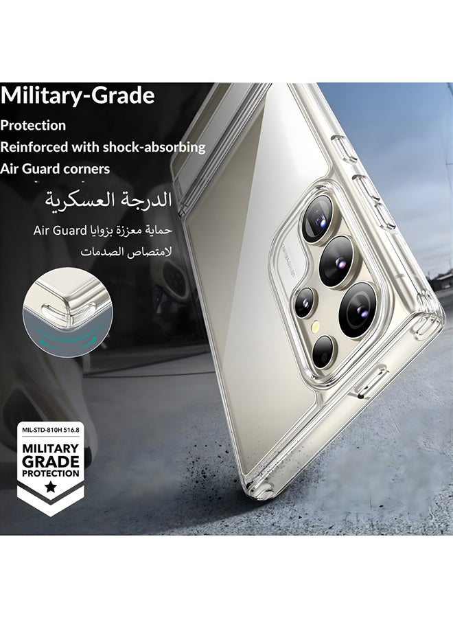 ESR for Samsung Galaxy S24 Ultra Case, Kickstand S24 Ultra Cover with 3 Stand Modes, Military-Grade Drop Protection, Shockproof Slim Phone Case with Patented Kickstand, Boost Series, Clear Clear - Image 5