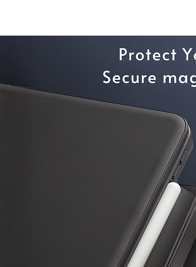 ESR iPad Air 13 Inch Case Keyboard (M3/M2, 2025/2024) & iPad Pro 12.9 inch (6th/5th/5th/3rd) Magic Keyboard, Easy-Set Floating Cantilever Stand, Precision Multi-Touch Trackpad, Rebound Series, Black black - Image 4