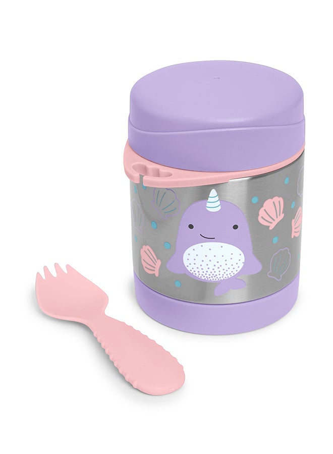 Skip Hop Zoo Food Jar - Narwhal - Vacuum-Insulated Kids Food Container - Image 2