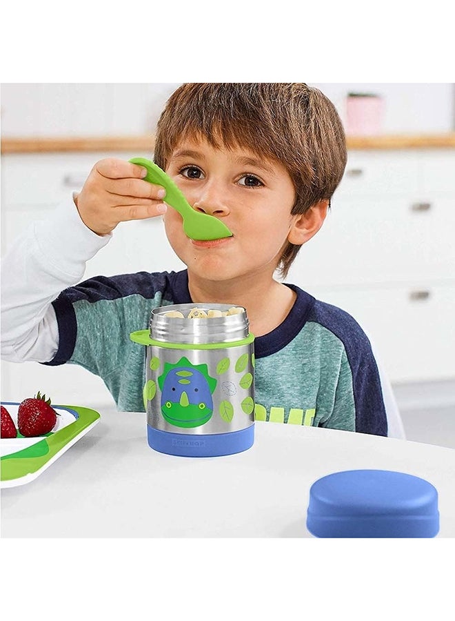 Skip Hop Zoo Food Jar Hedgehog - Stainless Steel, Insulated Food Jar for Kids - Image 3