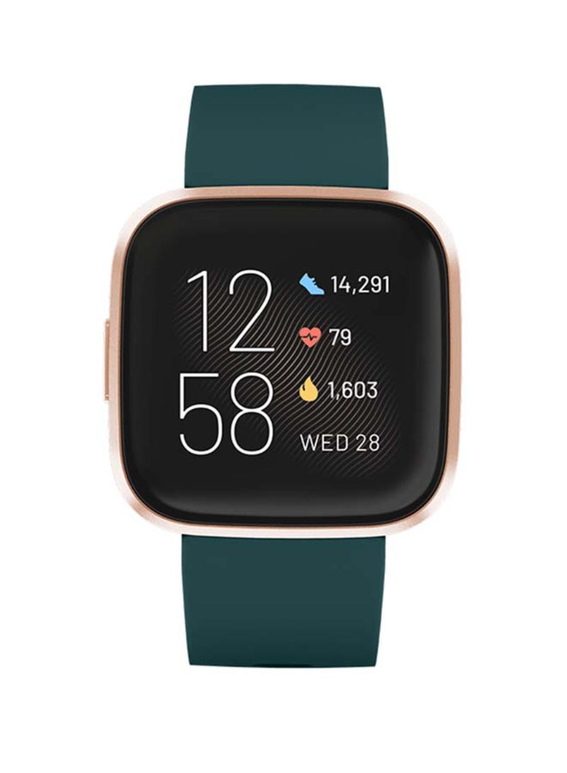 Fitbit Renewed - Versa 2 Smartwatch Emerald - Image 2