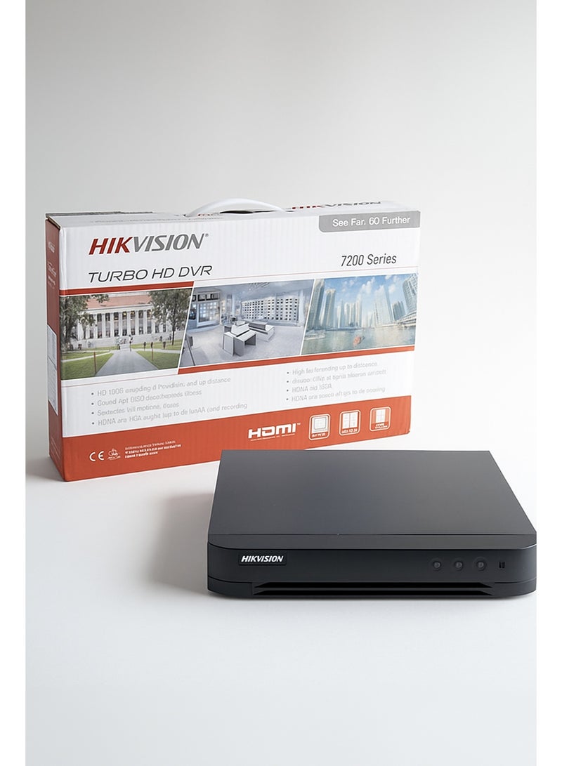 HIKVISION iDS-7204HQHI-M1/XT 4CH 5MP Lite AcuSense DVR, H.265 Pro+, Deep Learning, Facial Recognition  - Image 2