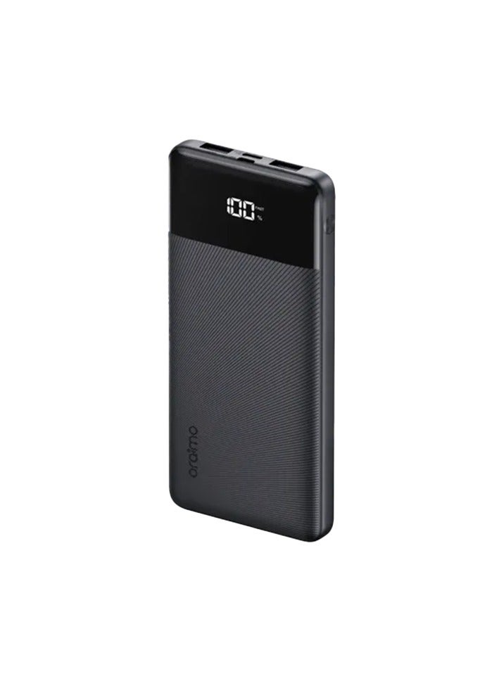 Oraimo 10000 mAh Power Bank Toast Byte USB-C And 2-USB Ports 22.5W - Black - Image 1