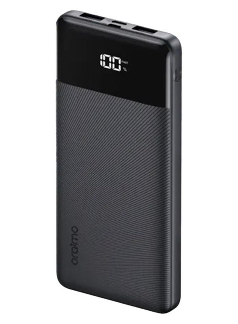 Oraimo Power Bank Toast Byte USB-C And 2-USB Ports 22.5W - Black - Image 1