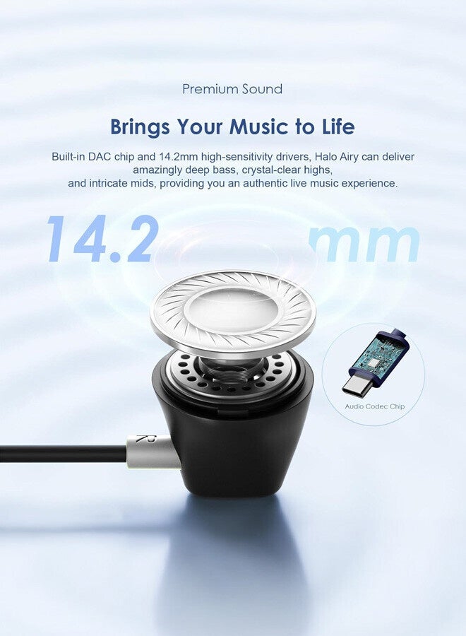 سماعات أذن هالو إيري سلكية بتوصيل نوع-C - view 3