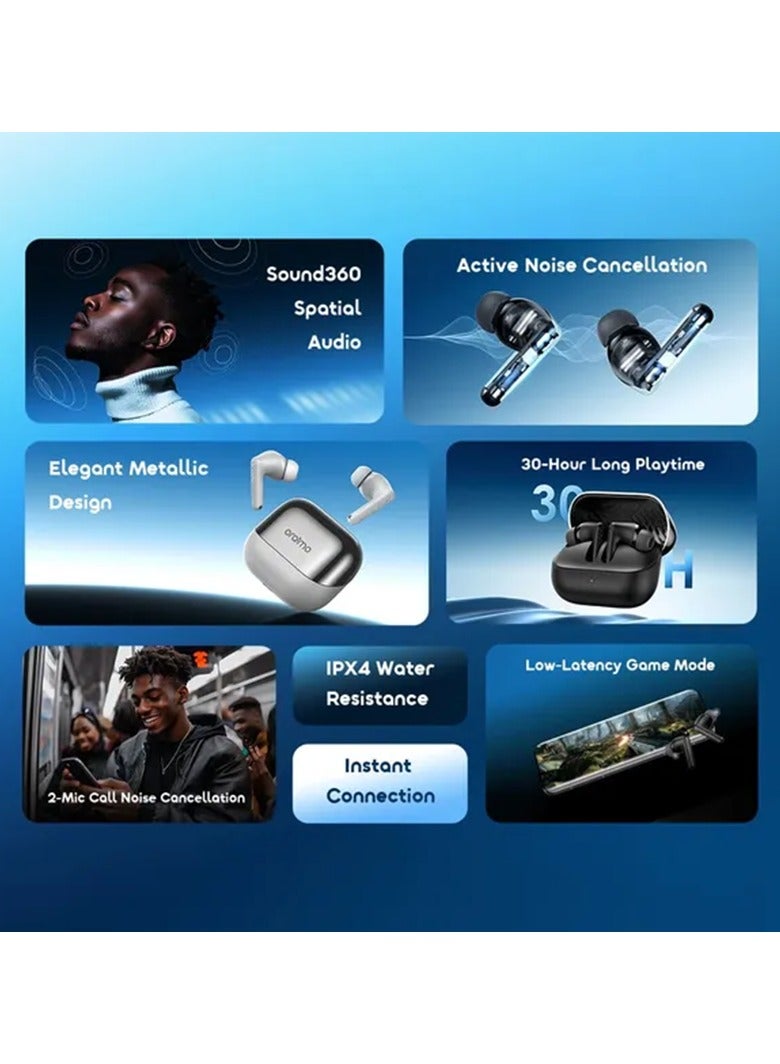 أورايمو Earbuds SpaceBuds Neo Plus ANC True Wireless Spatial Earbuds - Light Gold - Image 4