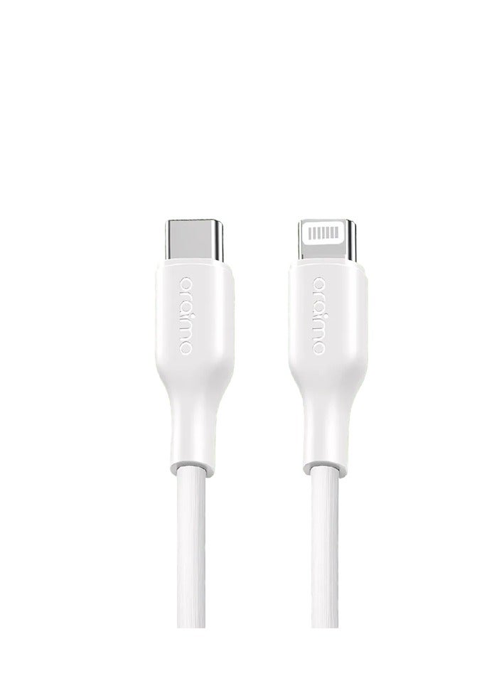 أورايمو Cable RobustLine USB-C To USB-C 1.5m 60W - White