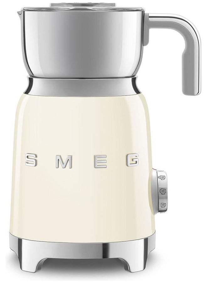 smeg 50’s Retro Style Milk Frother 1.1 L 500 W MFF11CRAU Cream - Image 1