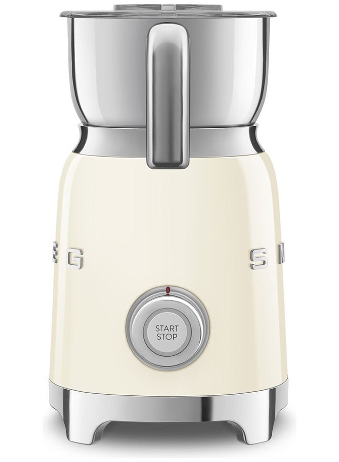smeg 50’s Retro Style Milk Frother 1.1 L 500 W MFF11CRAU Cream - Image 2