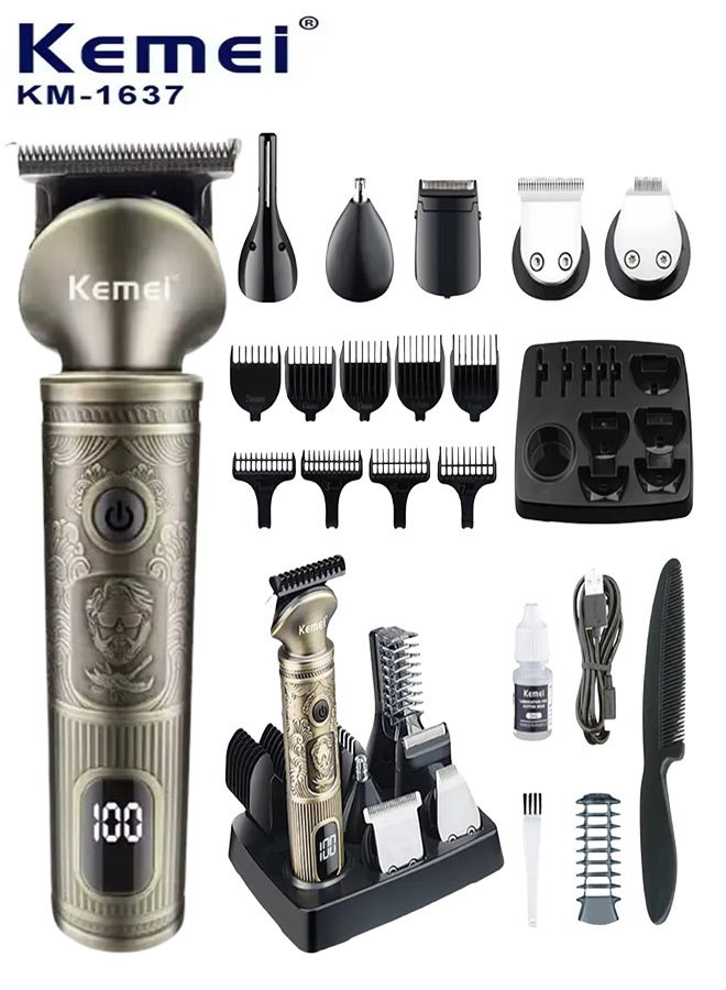 Kemei KM-1637 21-in-1 Professional Multi-Purpose Personal Care Trimmer (Saudi Version) Kemei KM-1637 21-in-1 Professional Multi-Purpose Personal Care Trimmer (Saudi Version) - Image 1