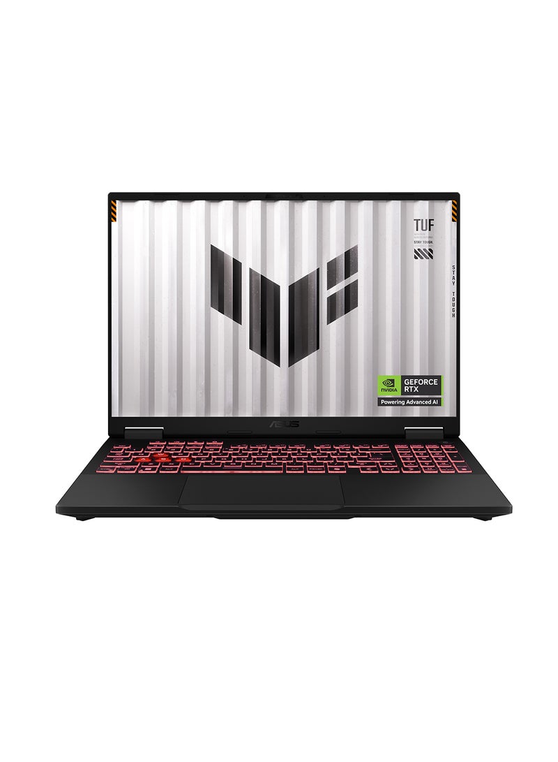 ASUS TUF A16 Gaming (2025) Laptop – AMD Ryzen 7-260 / 16inch FHD+ / 512GB SSD / 16GB RAM / 8GB NVIDIA GeForce RTX 5050 Graphics / Windows 11 Home – [FA608UH-G1S825W] English Jaeger Gray  - Image 1