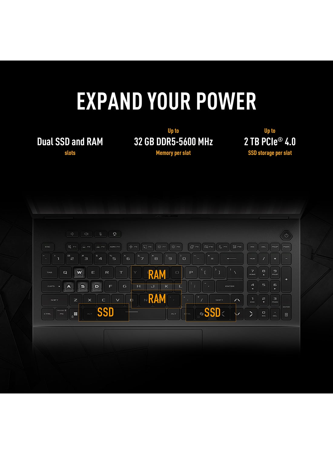 لابتوب TUF A16 للألعاب (2025) – AMD Ryzen 7-260 /...