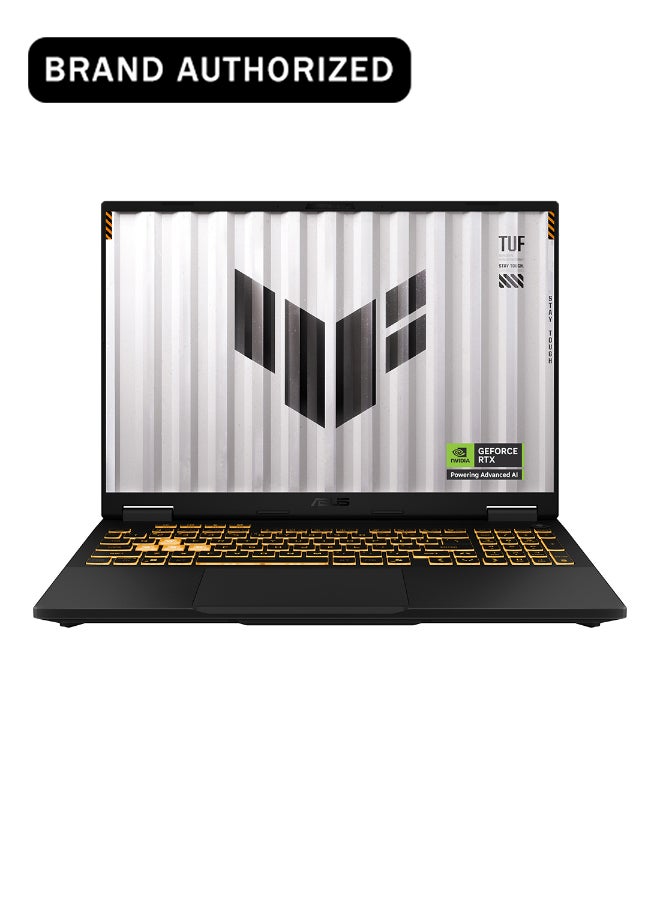 أسوس TUF F16 Gaming (2025) Laptop With 16 Inch FHD+ Display,Intel Core i7-14650HX Processor/16GB RAM DDR5/1TB SSD/8GB NVIDIA GeForce RTX 5050 Graphics /Windows 11 Home/ English/Arabic Jaeger Gray - Image 1