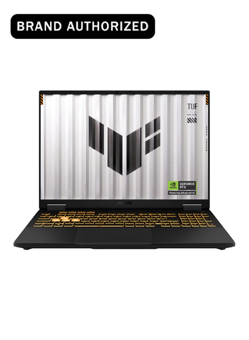 ASUS TUF F16 Gaming (2025) Laptop With 16 Inch FHD+ Display,Intel Core i7-14650HX Processor/16GB RAM DDR5/1TB SSD/8GB NVIDIA GeForce RTX 5050 Graphics /Windows 11 Home/ English/Arabic Jaeger Gray - Image 1