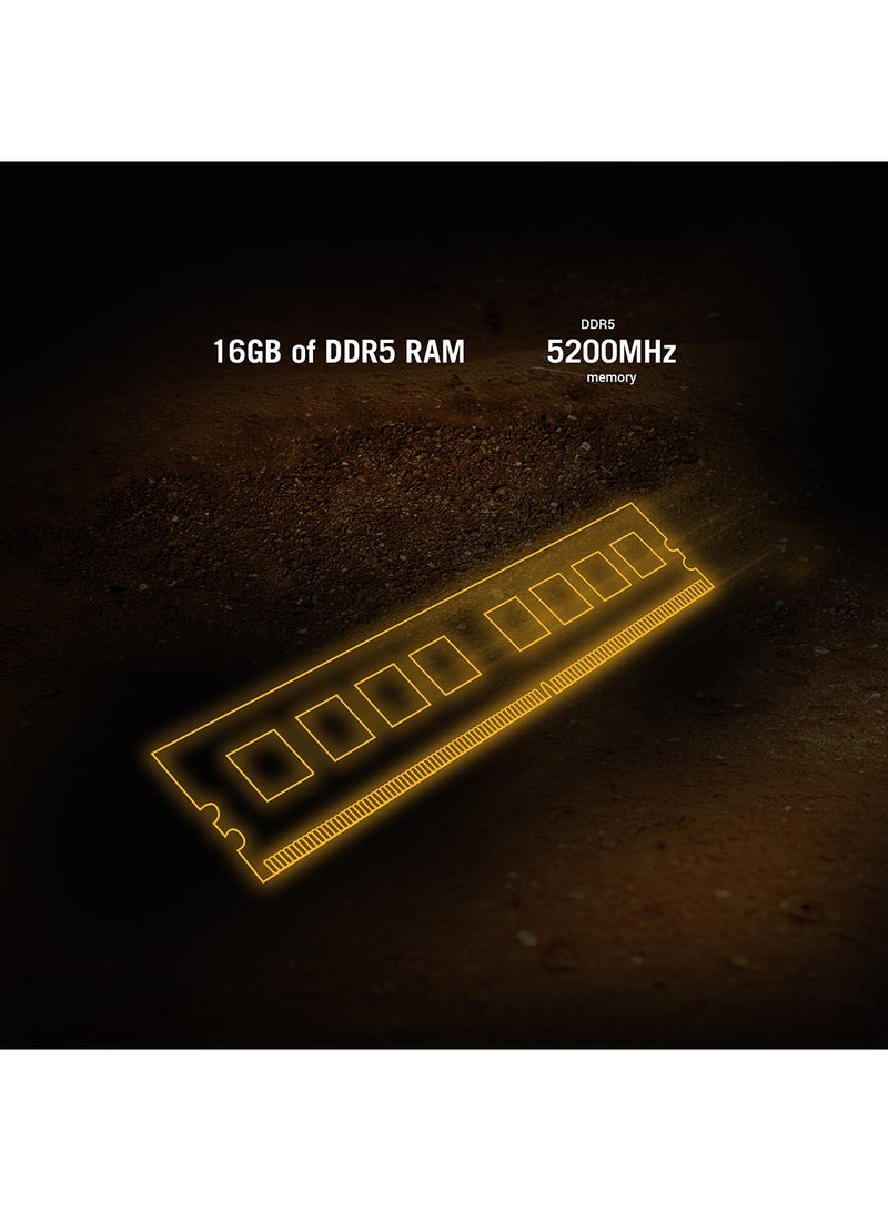 أسوس Mini Tower PC, Intel Core i5-13420H Processor/16GB RAM/512GB SSD/6GB NVIDIA Geforce RTX 3050 Graphics Card/Windows 11 Home Solar Eclipse Gray - Image 4