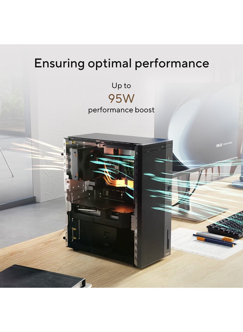ASUS V500 Mini Tower PC,Core i7-13620H 2.4 Ghz Processor16GB RAM/512GB SSD/Intel UHD Graphics/Windows 11 Home Inkwell Gray - Image 3