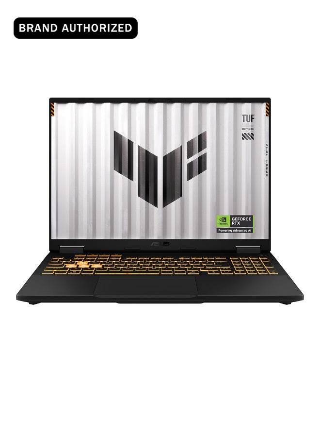 أسوس TUF F16 Gaming (2025) Laptop With 16 Inch WUXGA(1920x1200) Display,Intel Core i7-14650HX Processor/16GB RAM DDR5/1TB SSD/8GB NVIDIA GeForce RTX 5060 Graphics /Windows 11 Home/ Arabic Jaeger Gray Arabic Jaeger Gray - Image 1