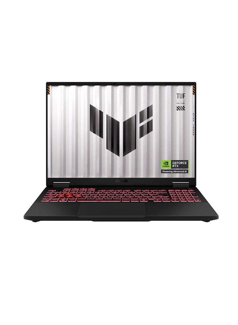 ASUS TUF A16 Gaming (2025) Laptop – AMD Ryzen 9-8940HX / 16inch FHD+ / 1TB SSD / 16GB RAM / 8GB NVIDIA GeForce RTX 5060 Graphics / Windows 11 Home – [FA608PM-9161W] English Jaeger Gray  - Image 1