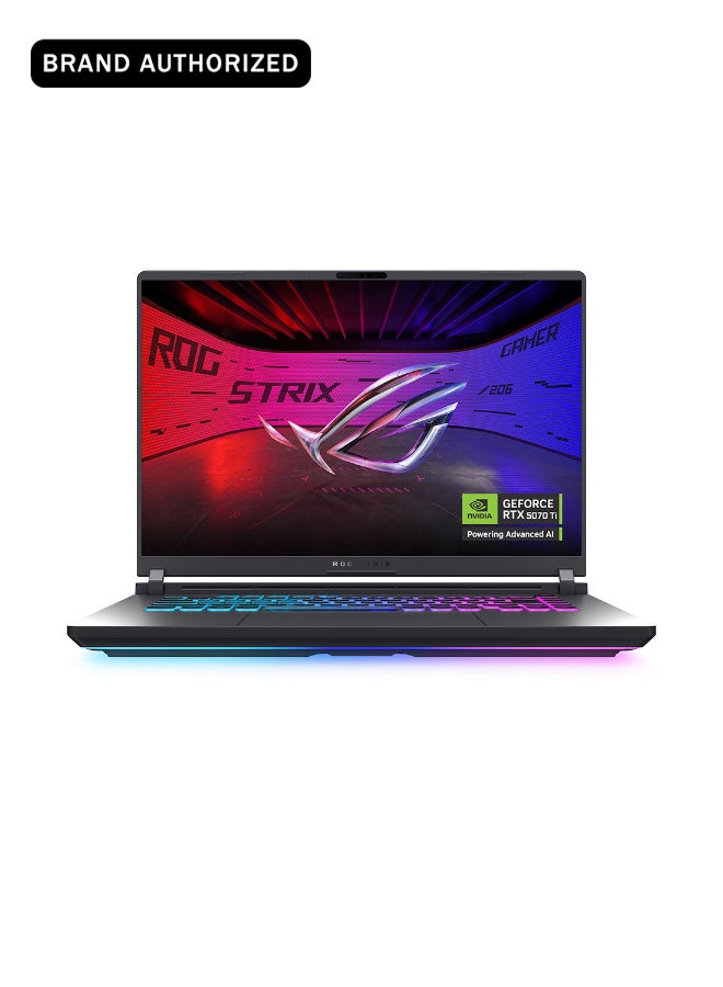 ASUS ROG Strix G16 Gaming (2025) Laptop – 2nd Series / Intel Core Ultra 7-255HX / 16inch FHD+ / 1TB SSD / 32GB RAM / 12GB NVIDIA GeForce RTX 5070 Graphics / Windows 11 Home – [G615LR-RV052W] English Volt Green - Image 1
