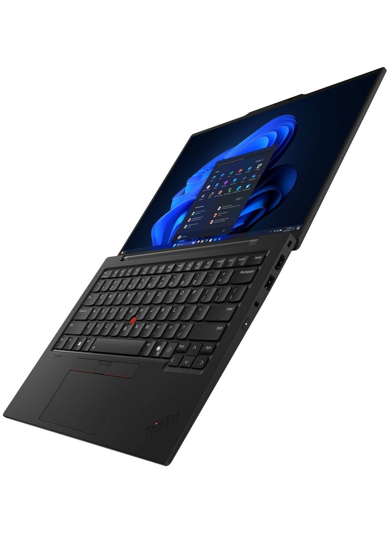 ThinkPad X1 Carbon Gen 13 Laptop With 14-Inch 2.8K OLED Display, Intel Core Ultra 7 258V Processor/32GB RAM/512GB SSD/Intel Arc Graphics/Windows 11 Pro English black