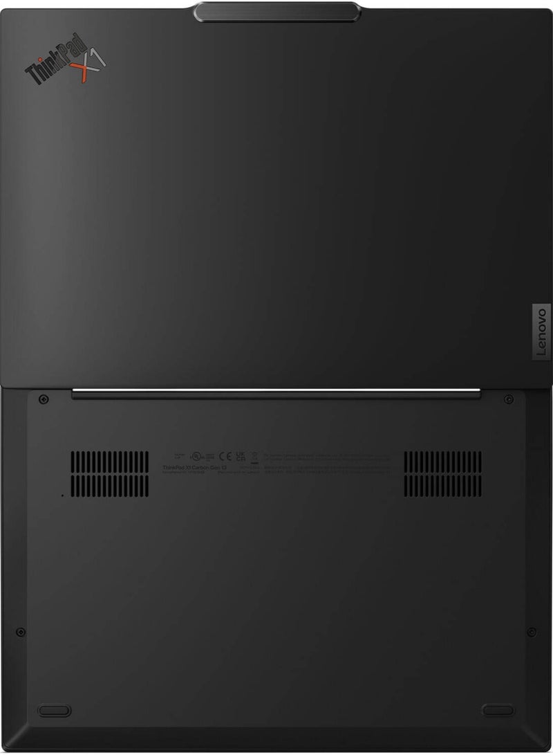 ThinkPad X1 Carbon Gen 13 Laptop With 14-Inch 2.8K OLED Display, Intel Core Ultra 7 258V Processor/32GB RAM/512GB SSD/Intel Arc Graphics/Windows 11 Pro English black