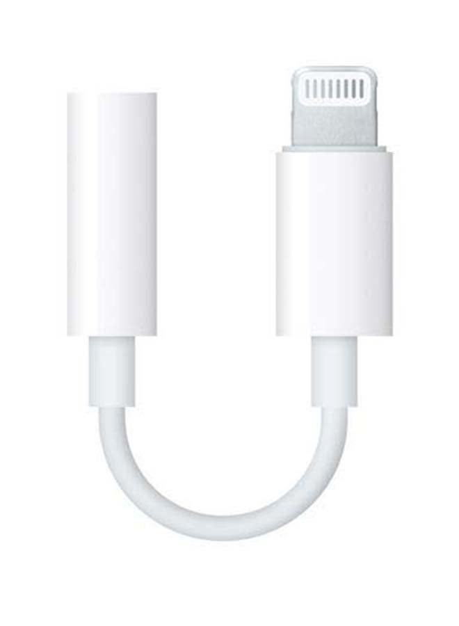 Apple Certified Pre Owned - Lightning to Headphone Jack Adapter White  - Image 2