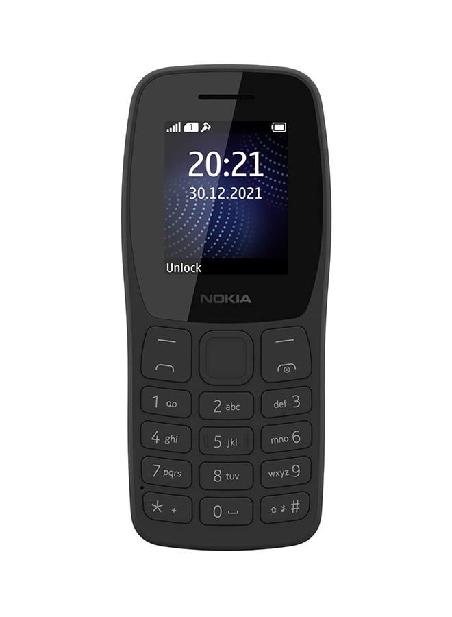 NOKIA Renewed - 105 Classic Single SIM Keypad Phone - Charcoal  - Image 2
