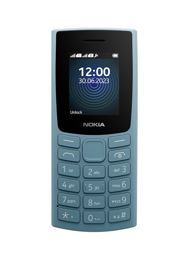 NOKIA Renewed - 110 Dual SIM 4G Keypad Phone - Aqua - Image 2