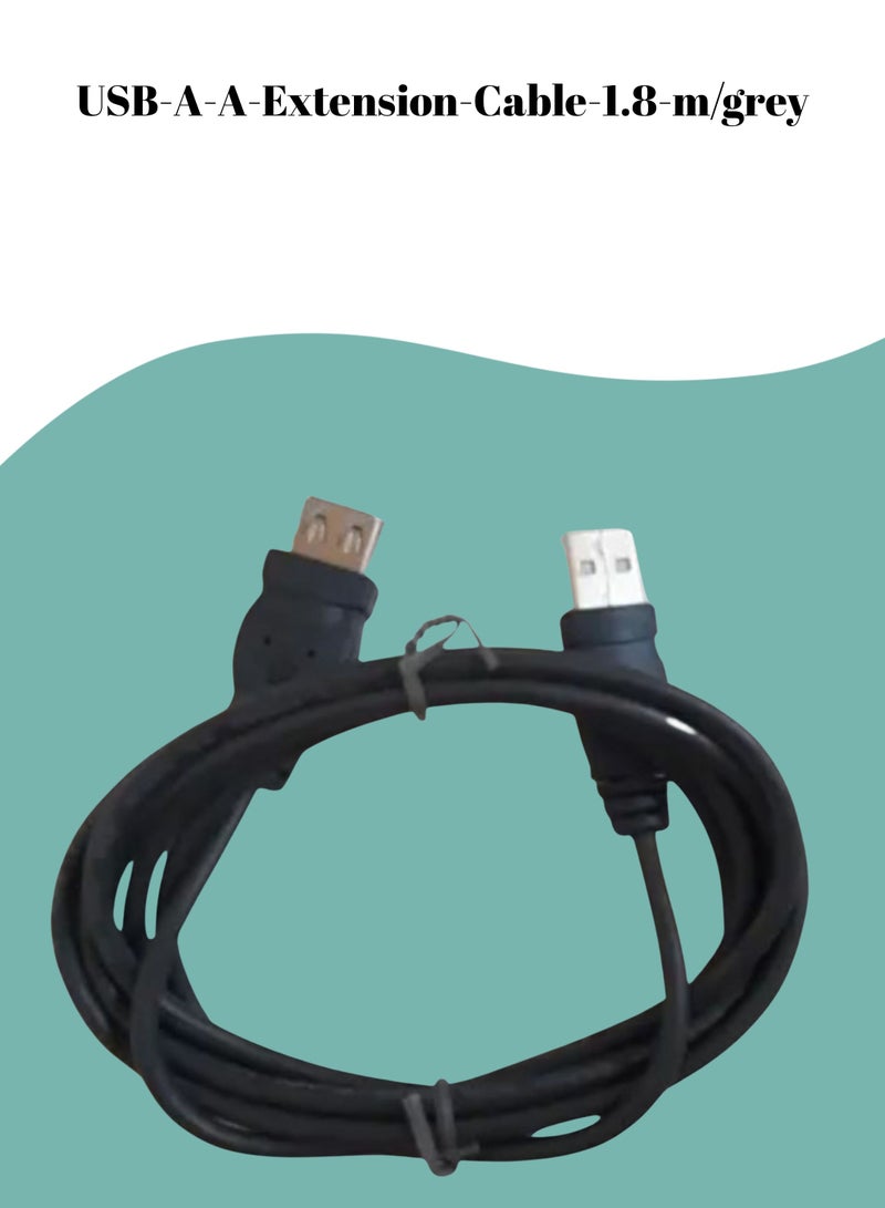 belkin USB-A-A-Extension-Cable - 1.8m - Grey - Image 2