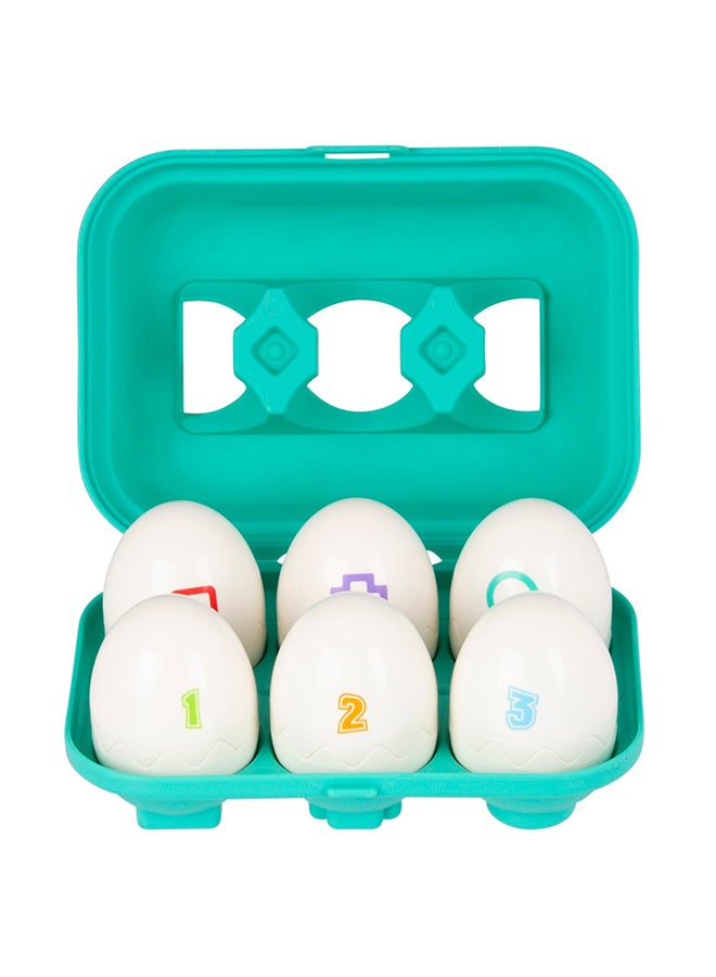 playgro Hatch And Match Eggs – Engaging Baby Toy For Development And Sensory Play, 0+ Months 11cm  - Image 4
