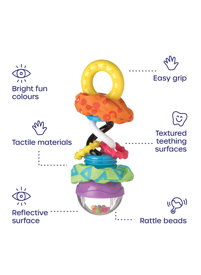 بلاي غرو Super Shaker – Engaging Baby Toy For Development And Sensory Play, 3+ Months 7cm - Image 3