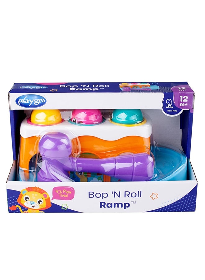 playgro Bop 'N Roll Ramp – Engaging Baby Toy For Development And Sensory Play, 12+ Months 10cm - Image 3