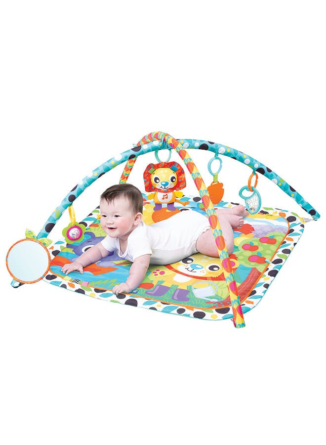 بلاي غرو صالة الألعاب الموسيقية ذات الذراعين – لعبة مثيرة للأطفال لتطوير المهارات واللعب الحسي، 0+ أشهر - Image 1