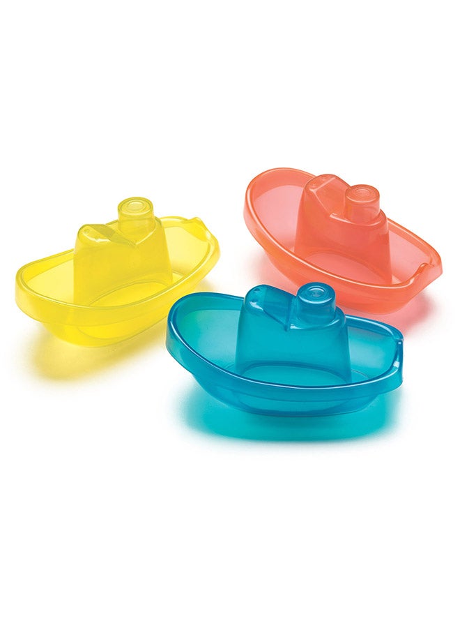 بلاي غرو قوارب الأطفال المشرقة – لعبة مثيرة للأطفال للتطوير واللعب الحسي، 6+ أشهر - Image 2