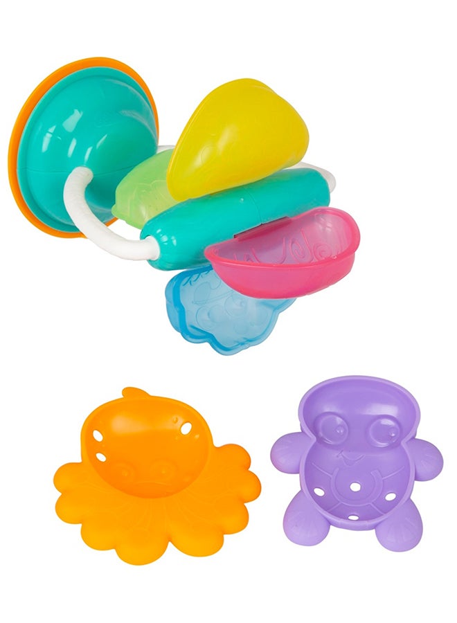 playgro Deluxe Spinning Bath Wheel - Refresh – Engaging Baby Toy For Development And Sensory Play, 6+ Months 25cm  - Image 2