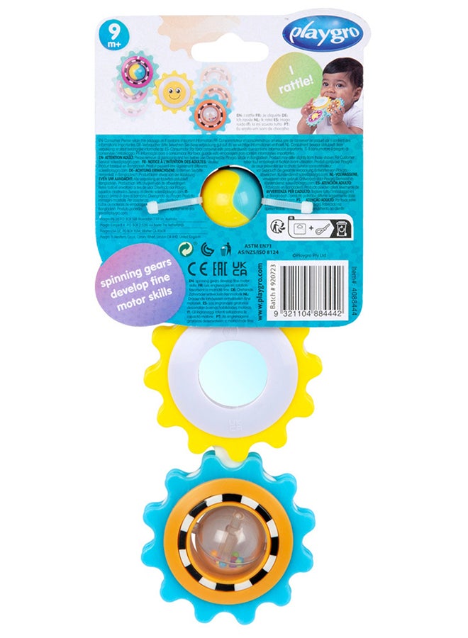 بلاي غرو ثلاثي الدوامة - انتعاش - كيس بولي - لعبة أطفال مشوقة للتطوير واللعب الحسي، 9+ أشهر - Image 1