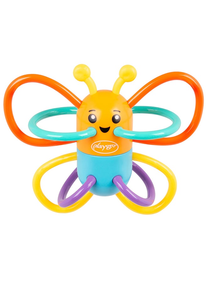 بلاي غرو فراشة كليك كلاك - كيس بولي - لعبة مثيرة للأطفال للتطوير واللعب الحسي، 6+ أشهر - Image 3
