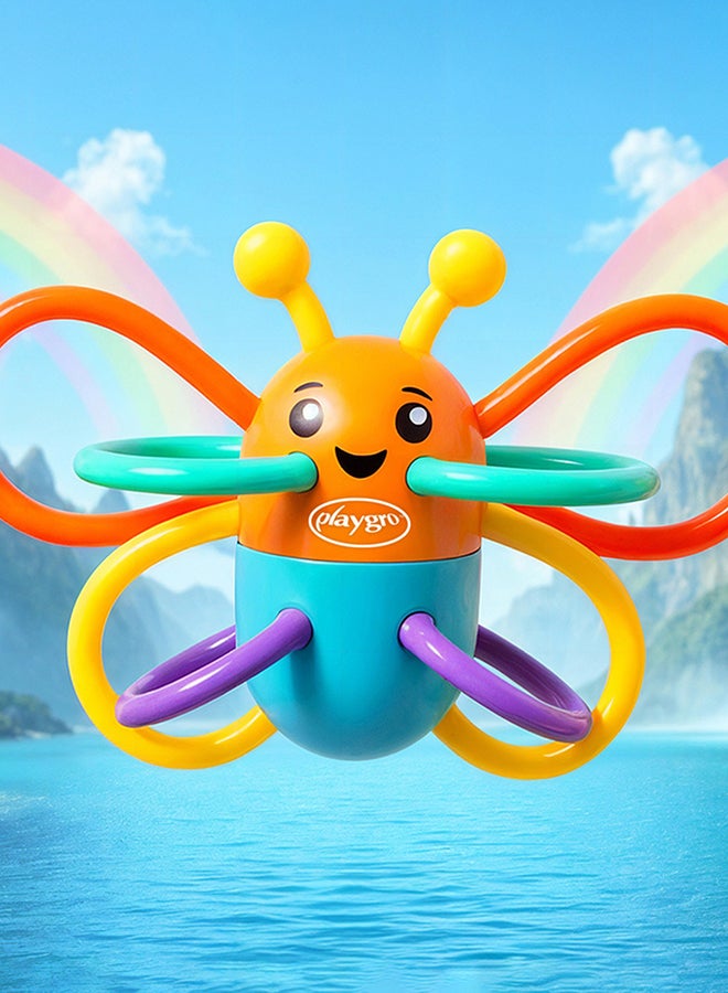 بلاي غرو فراشة كليك كلاك - كيس بولي - لعبة مثيرة للأطفال للتطوير واللعب الحسي، 6+ أشهر - Image 4