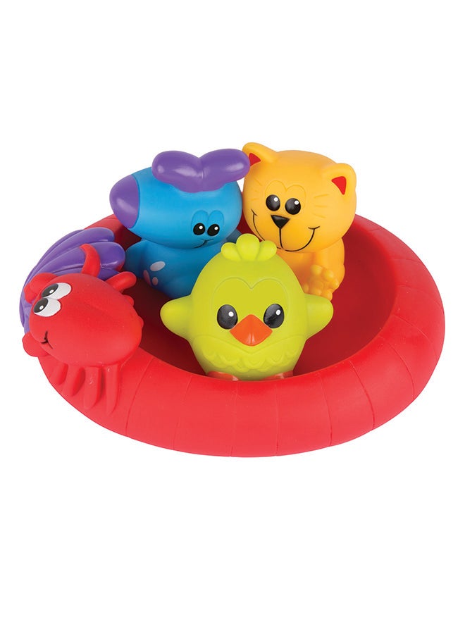 playgro Splash And Float Friends - Fully Sealed - Refresh – Engaging Baby Toy For Development And Sensory Play, 6+ Months 9cm - Image 2