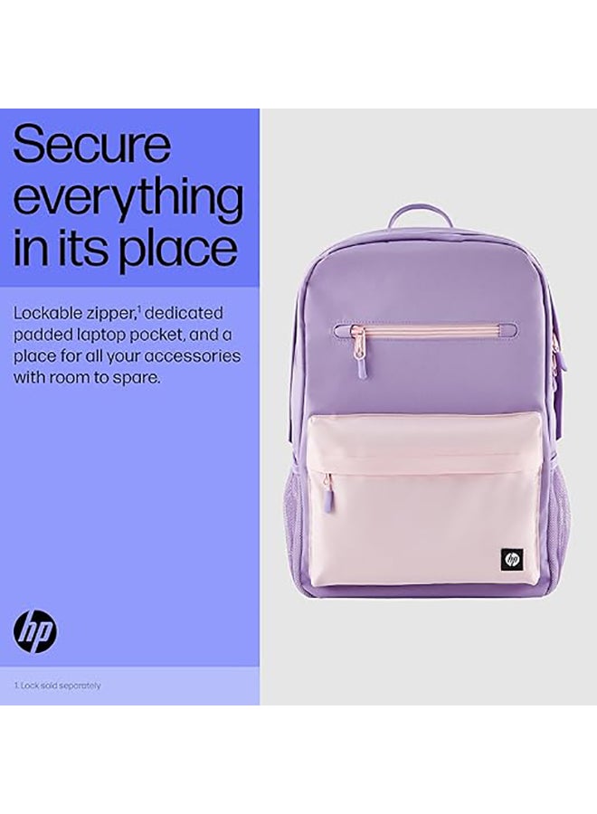 HP Campus Backpack Lavender  - Image 2