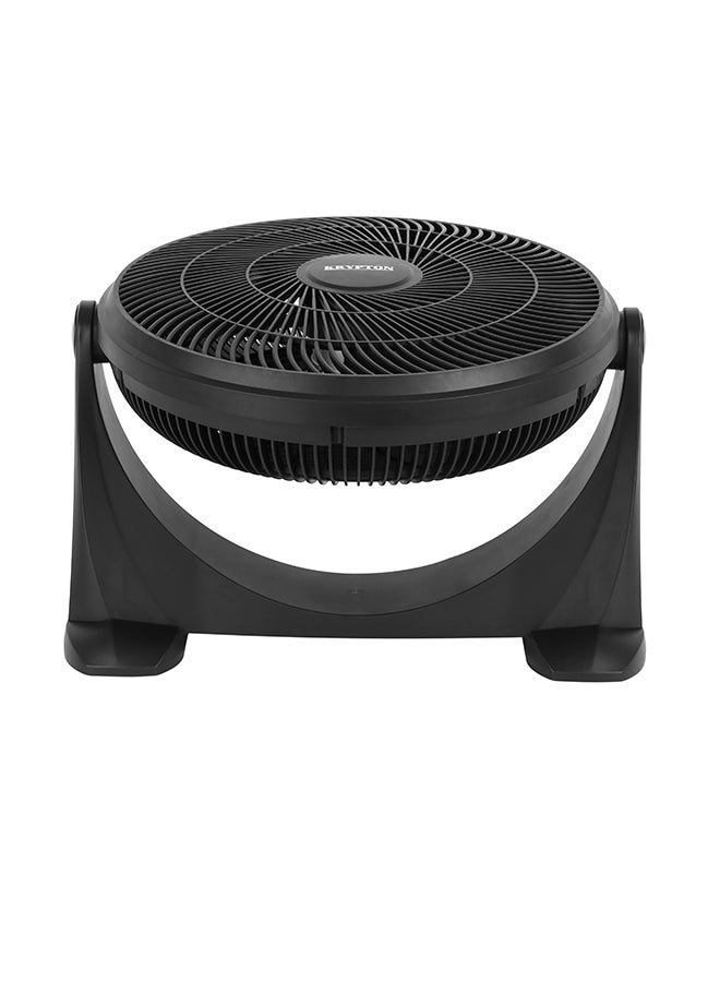 كريبتون 18" Box Fan – 3 Speed, 5 Blade, 180° Adjustable Tilt | Powerful 80W Motor, High Airflow, Quiet Operation | Wide Angle Air Supply for Home, Office, Bedroom, Kitchen | Safety Grill KNF6576 Black  - Image 4