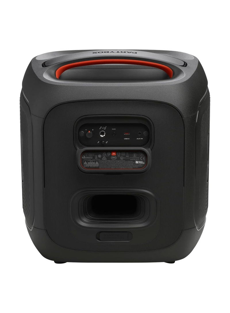 JBL PartyBox Encore Essential 2 – Portable Bluetooth Speaker, Water-Resistant, Deep Bass, 12H Playtime, USB-C Charging, LED Light Effects Black - Image 4