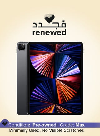 Renewed - iPad Pro 2021 (3rd Gen) 11-Inch 256GB 5G Wi-Fi Space Gray With Facetime - International Version - pnsku/N70189776V/45/_/1751554554/90aab48e-2275-46a1-8f89-14d17026d978