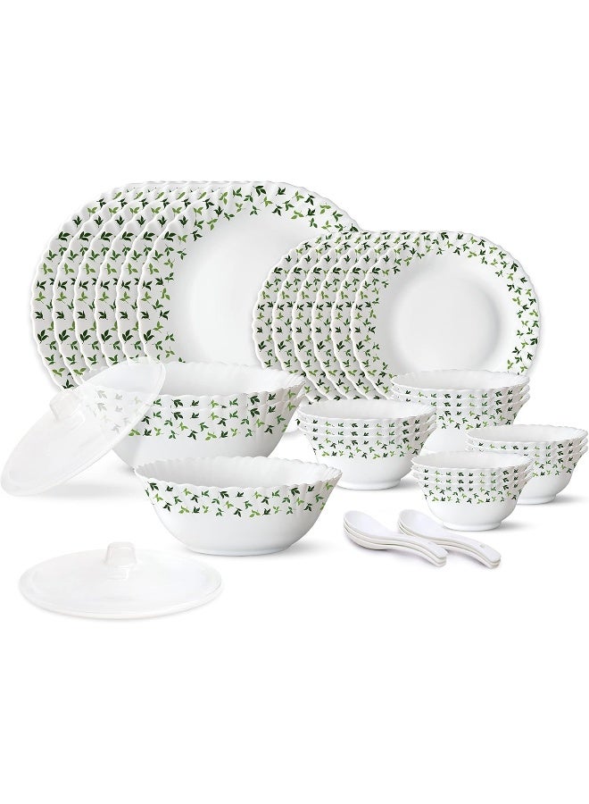 لارا باي بوروسيل طقم عشاء لاراه من سلسلة ساج سيلك من أوبال وير - 35 قطعة - Image 1